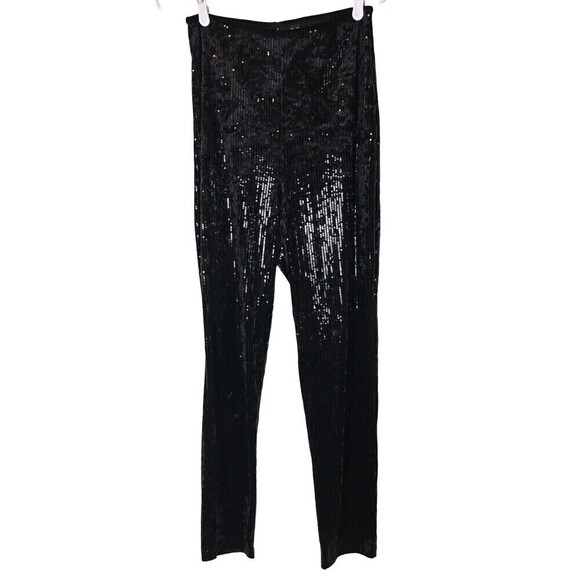 Windsor Pants - Windsor Black Sequins Pants Large Size Women’s Boutique Occasion Dressy 14 16